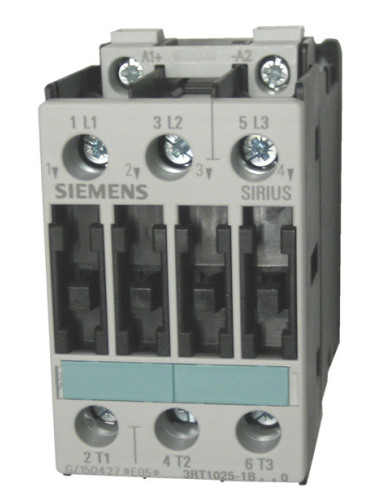 Siemens 3RT1025-1BB40 Contattore 17A 24V DC 3 poli