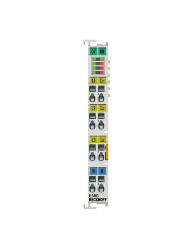 EL3403 Beckhoff Terminal EtherCAT 3-fasi Misura Potenza