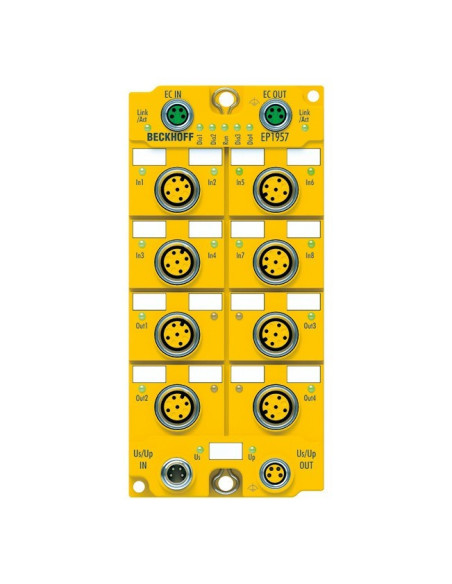 EP1957-0022 Beckhoff EtherCAT Box 8+4 TwinSAFE Logic IP67