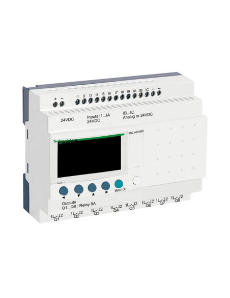 Schneider SR2A201BD Relay Smart Compatto 20 I/O 24V DC