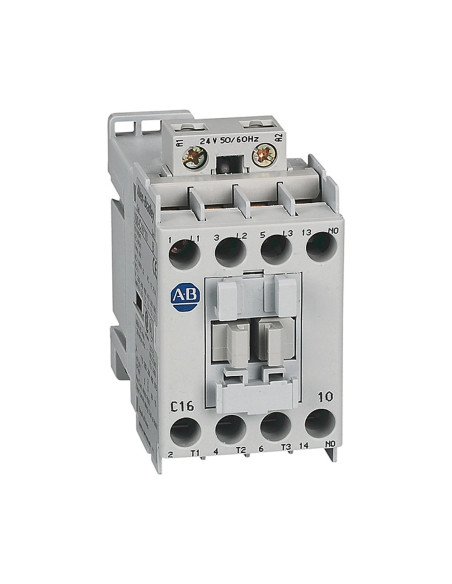 Allen-Bradley 100-C16EJ10 Contattore IEC 3 poli 16A 24V DC Coil